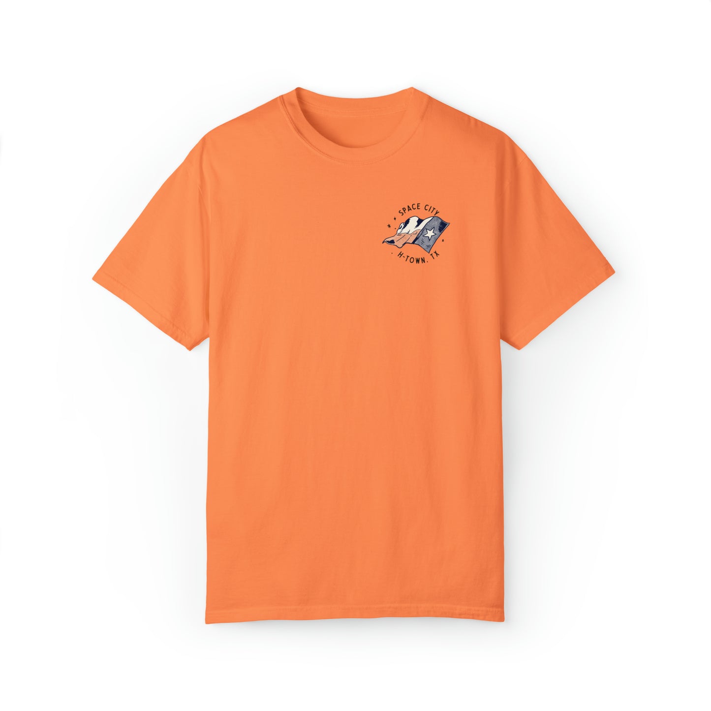 Space City Texas (Saturn) Premium Unisex Comfort Colors T-shirt