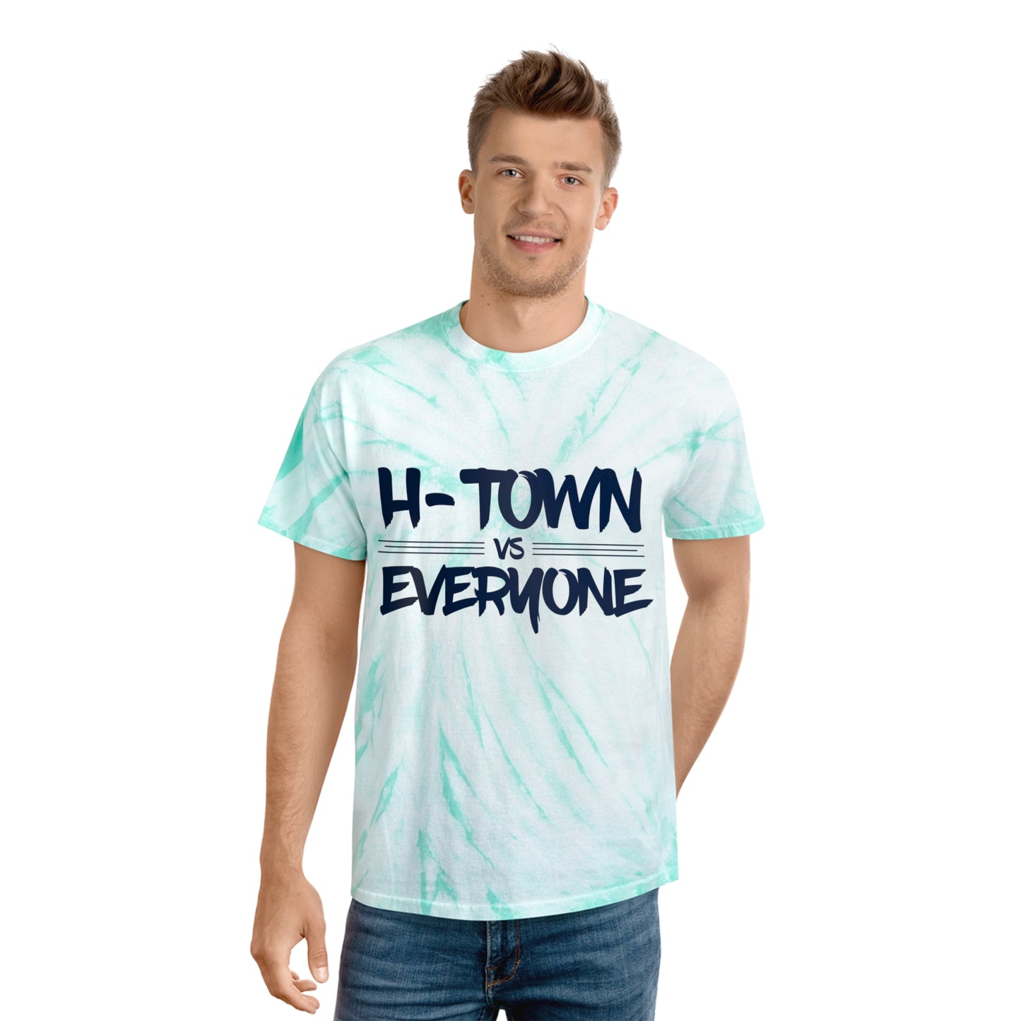 H-Town vs Everyone Unisex Tie-Dye Tee