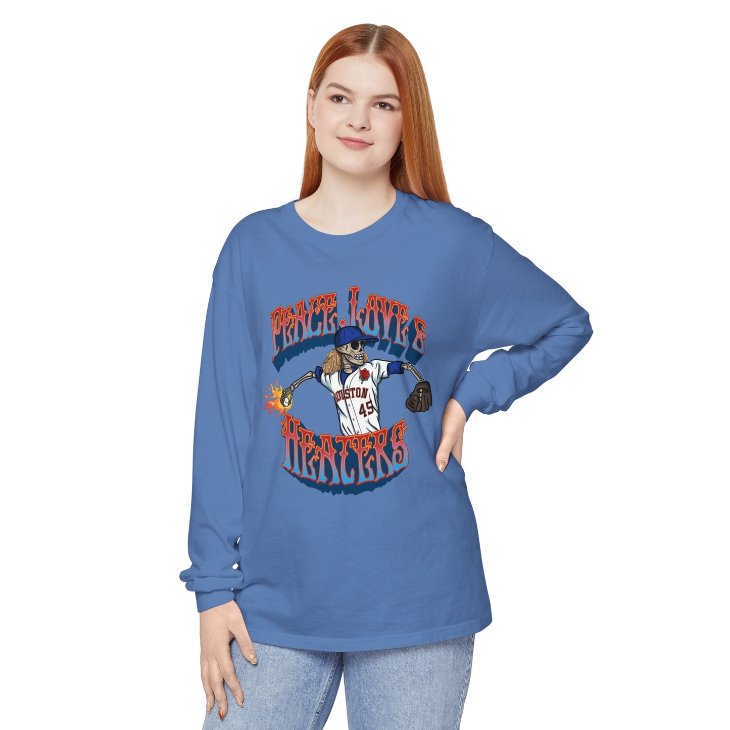 Peace, Love, & Heaters Long Sleeve Tee