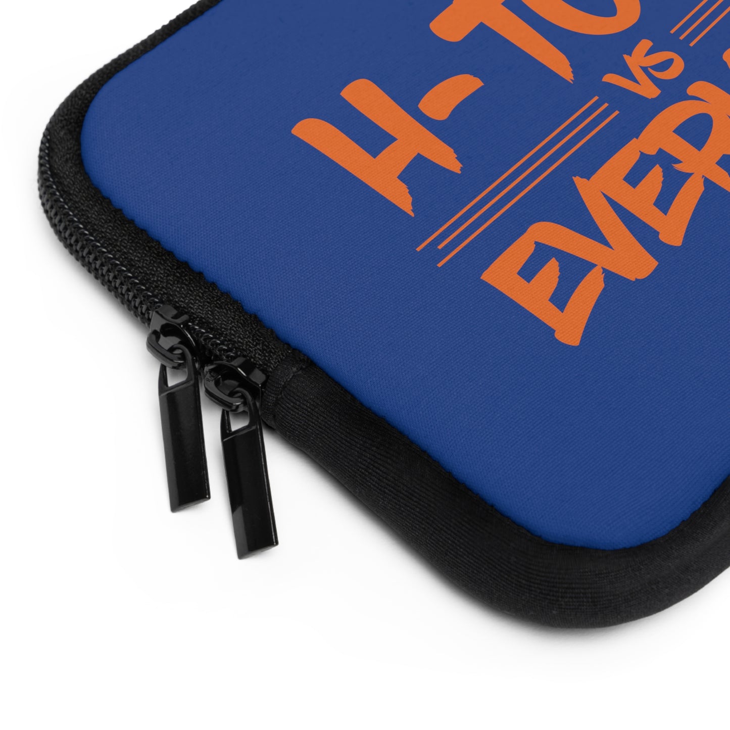 H-Town vs Everyone Laptop Sleeve - Orange