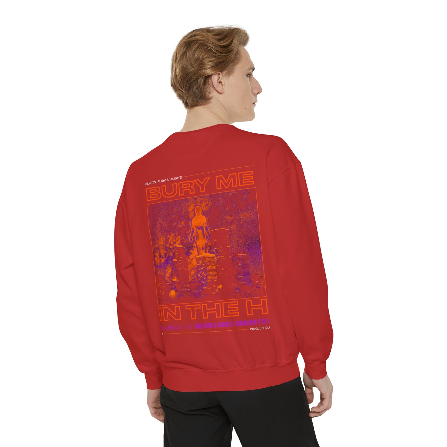 Bury Me In The H (Nova) Unisex Comfort Colors Sweatshirt