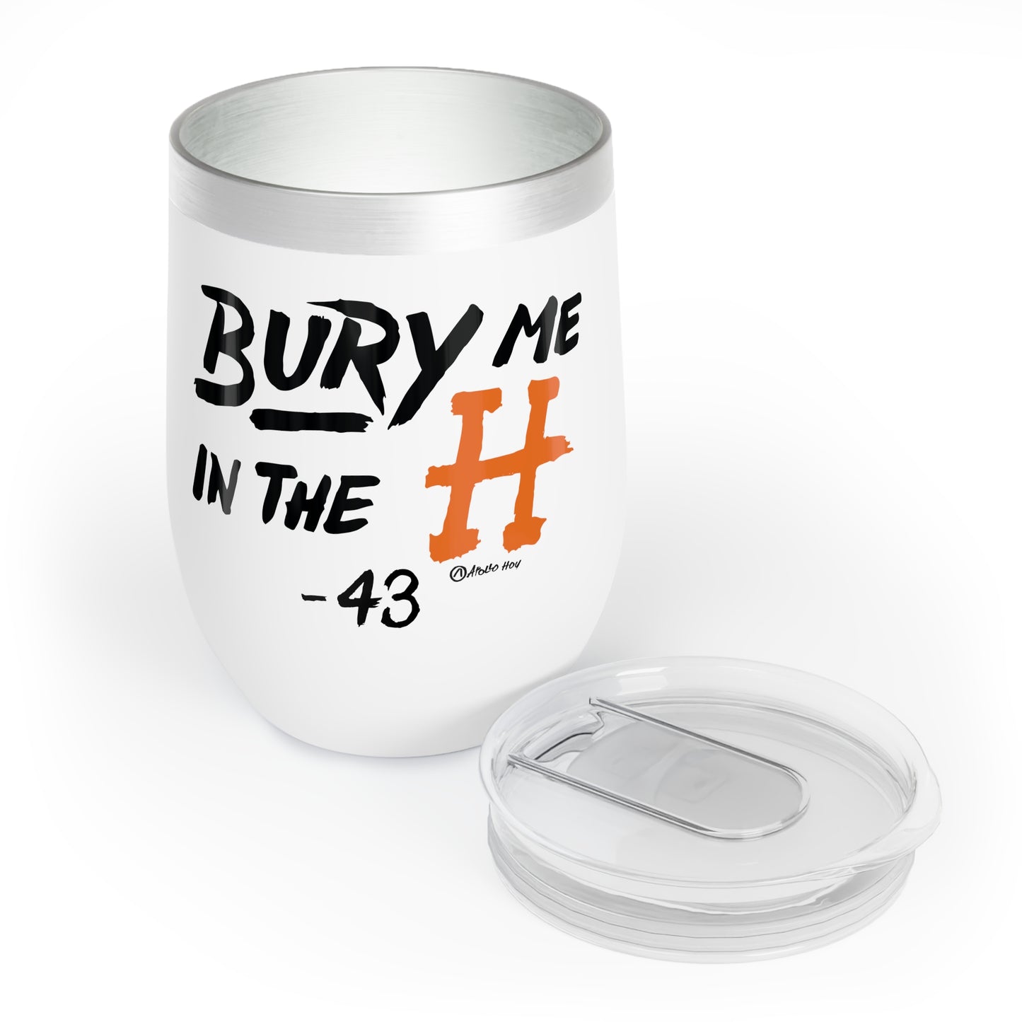 Bury Me In The H Chill Wine Tumbler