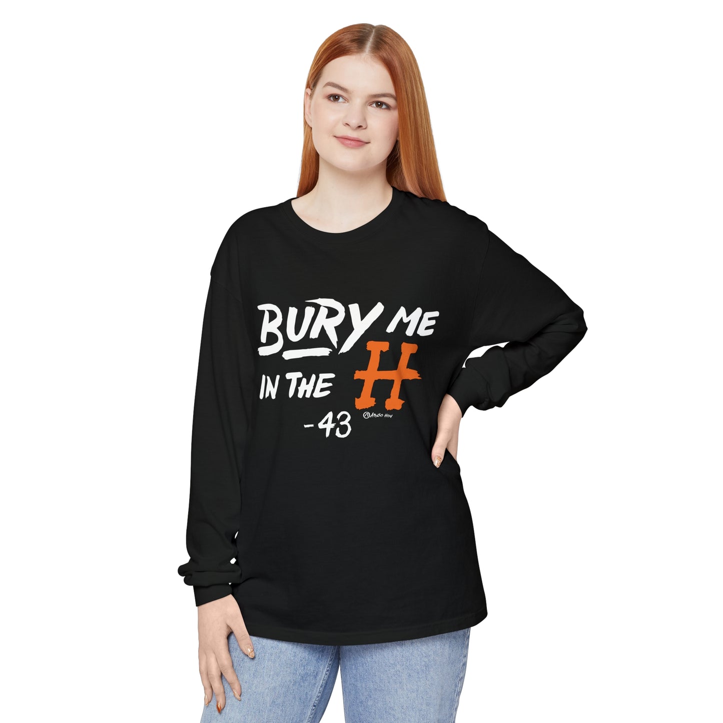 Bury Me In The H Long Sleeve Tee