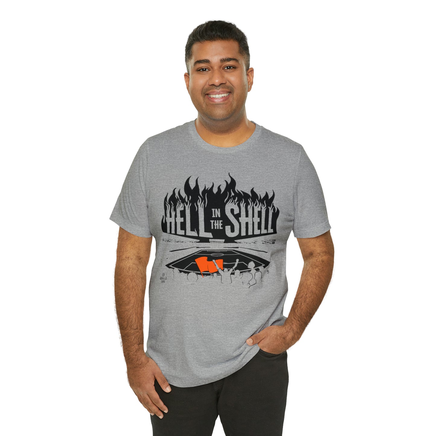 Hell In The Shell Unisex Jersey Short Sleeve Tee