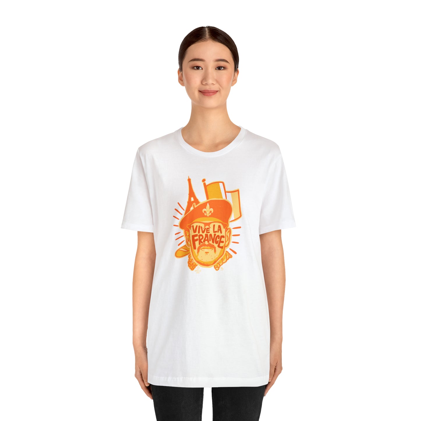 Vive La France Unisex Jersey Tee