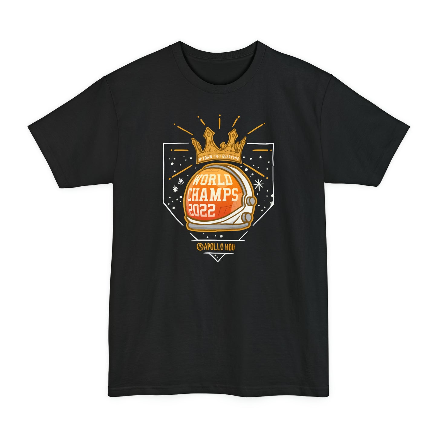 World Champs 2022 Spaceman Helmet BIG & TALL Unisex Tall Beefy-T® T-Shirt