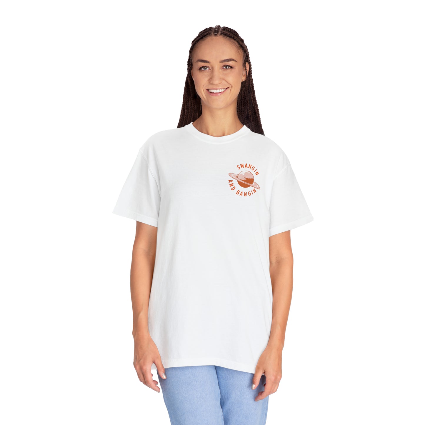 Swangin & Bangin (Saturn) Unisex Comfort Colors T-shirt