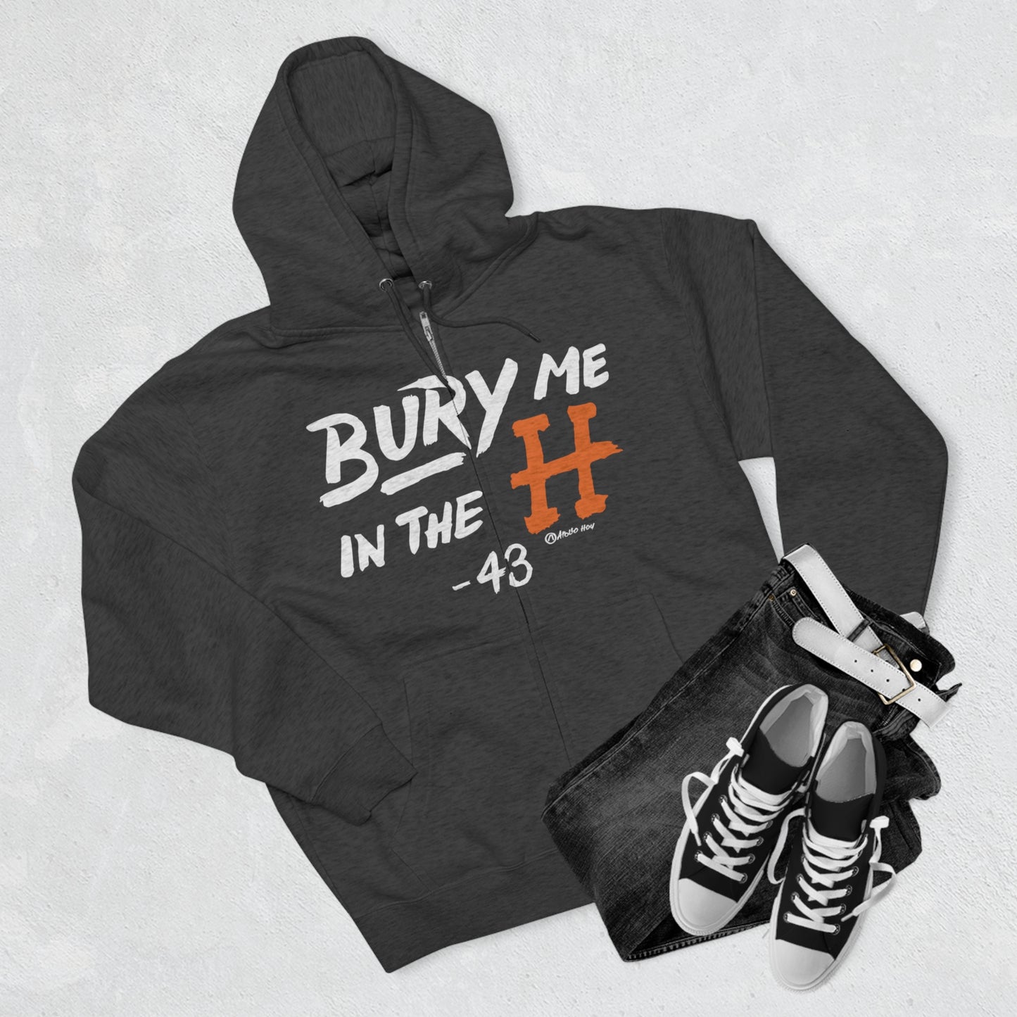 Bury Me in the H Unisex Full Zip Hoodie