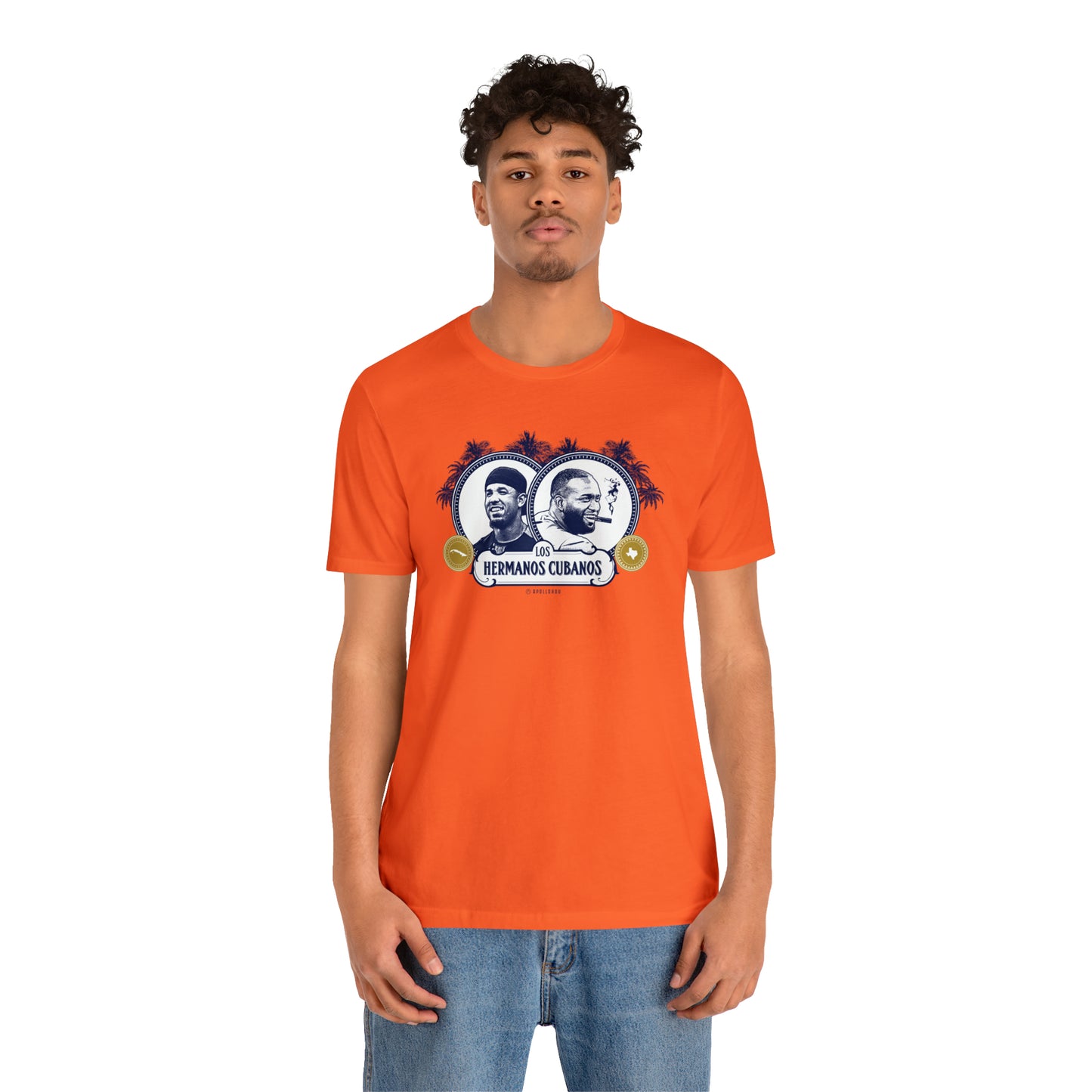 Los Hermanos Cubanos Unisex Jersey Tee