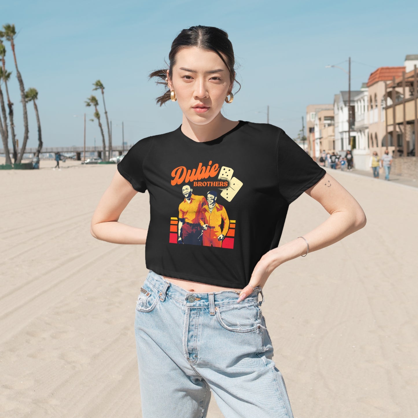 Dubie Brothers Cropped Tee