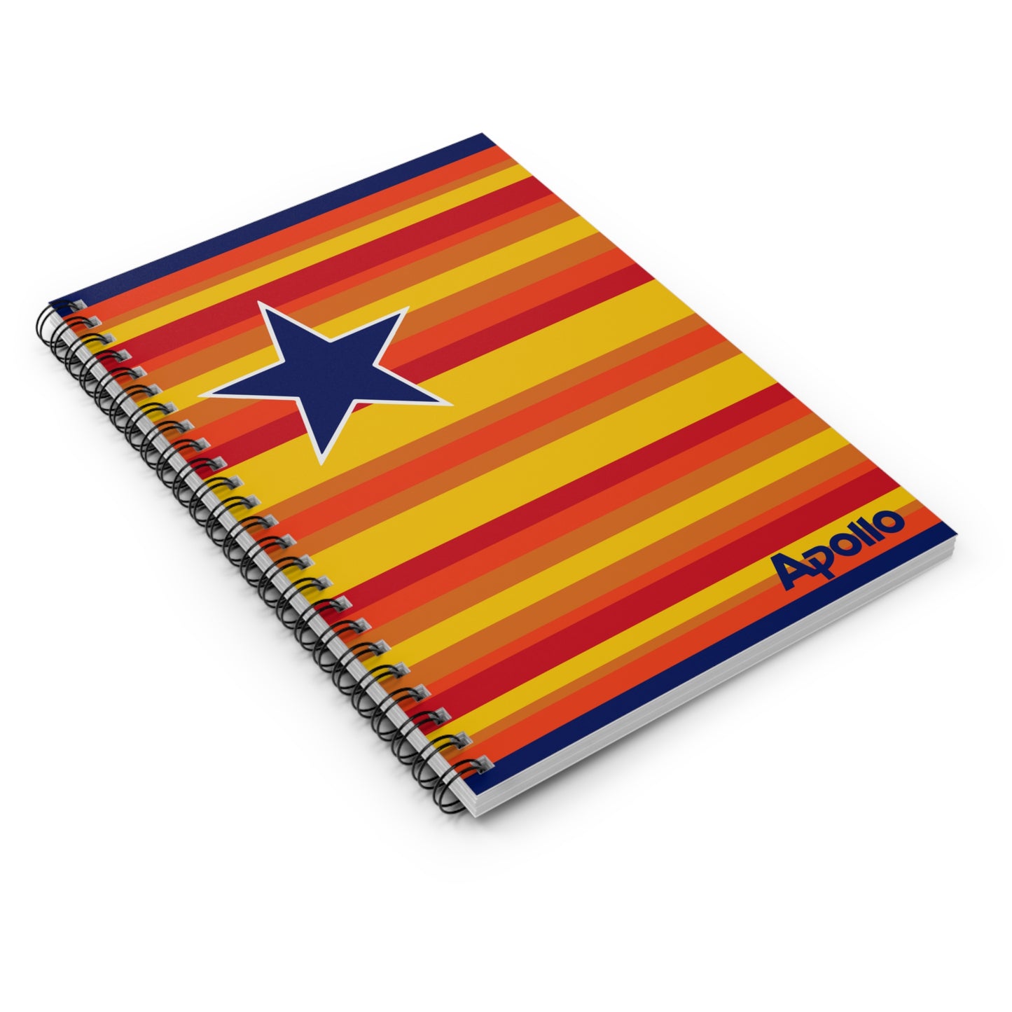 Apollo Tequila Sunrise Spiral Notebook
