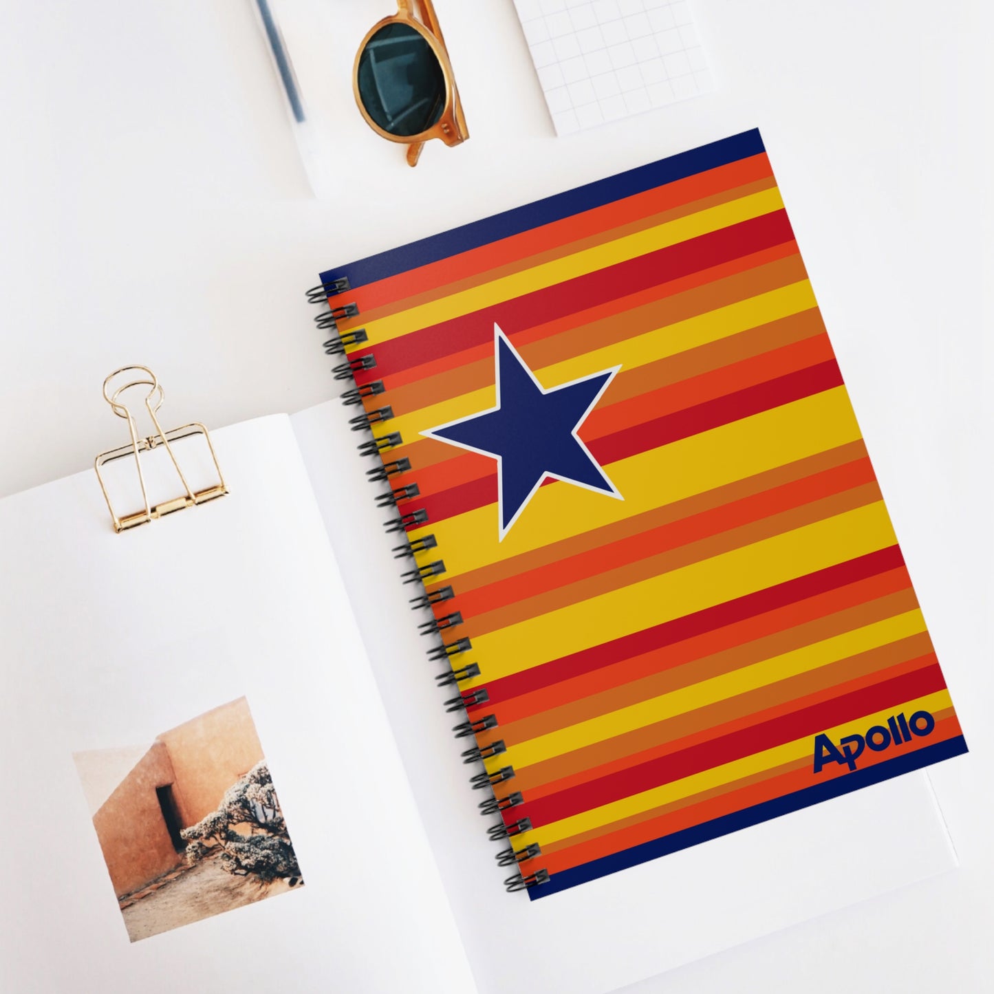 Apollo Tequila Sunrise Spiral Notebook