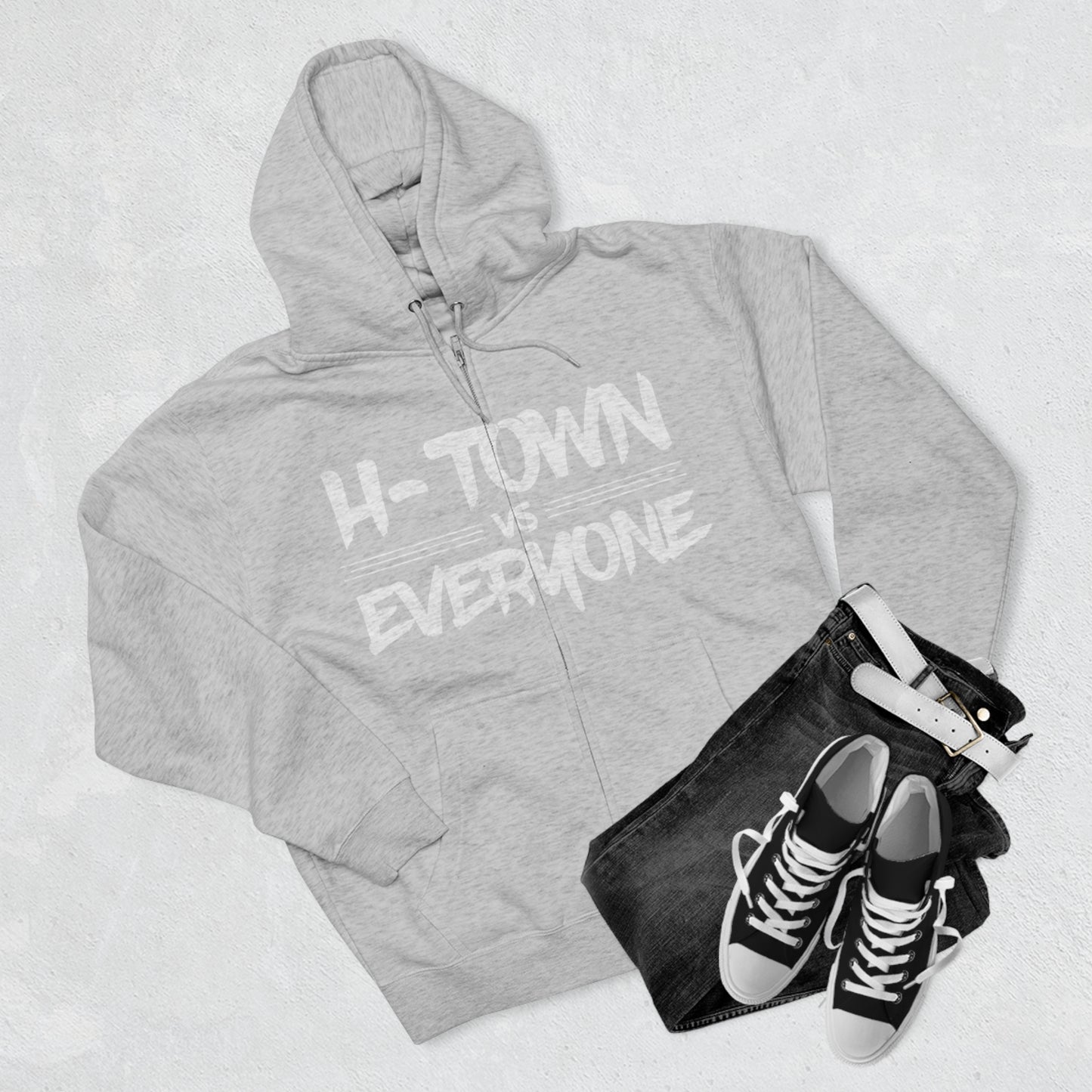 H-Town vs Everyone Unisex Full Zip Hoodie