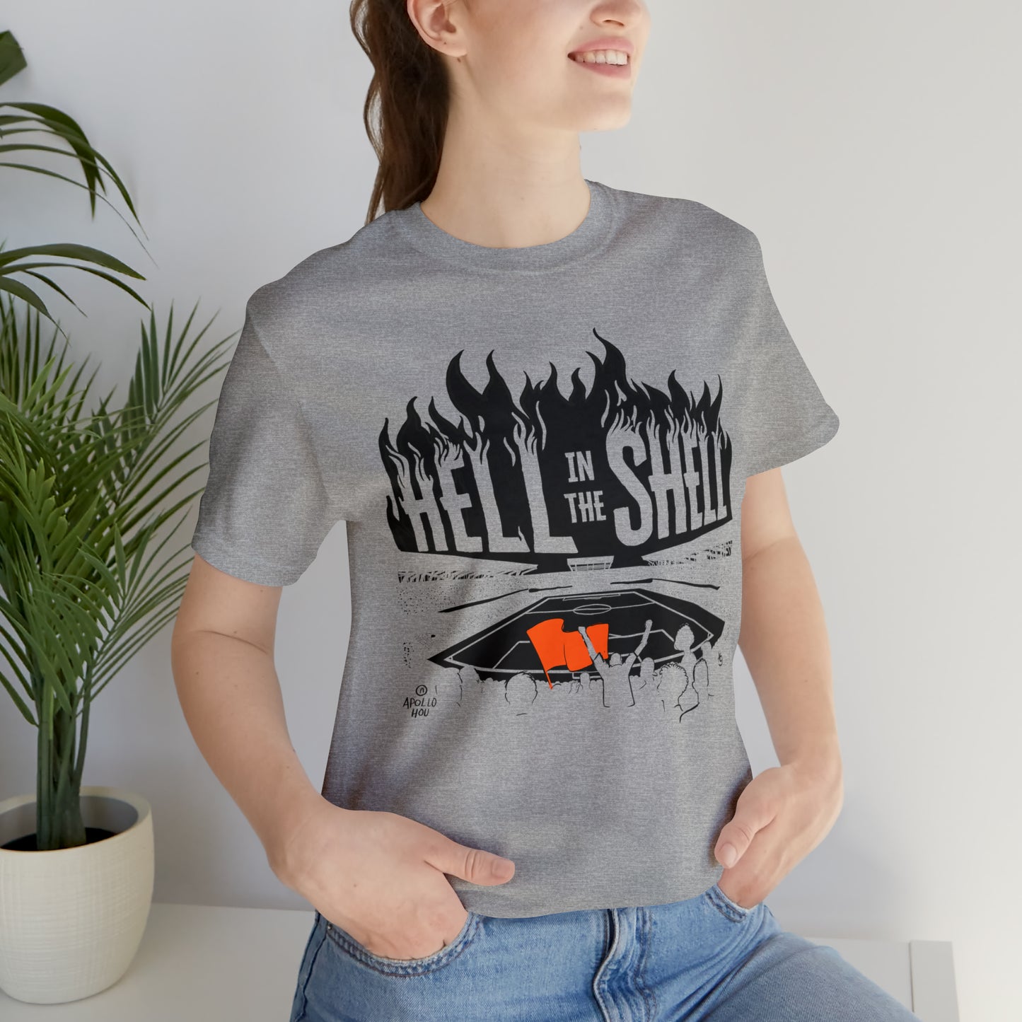 Hell In The Shell Unisex Jersey Short Sleeve Tee