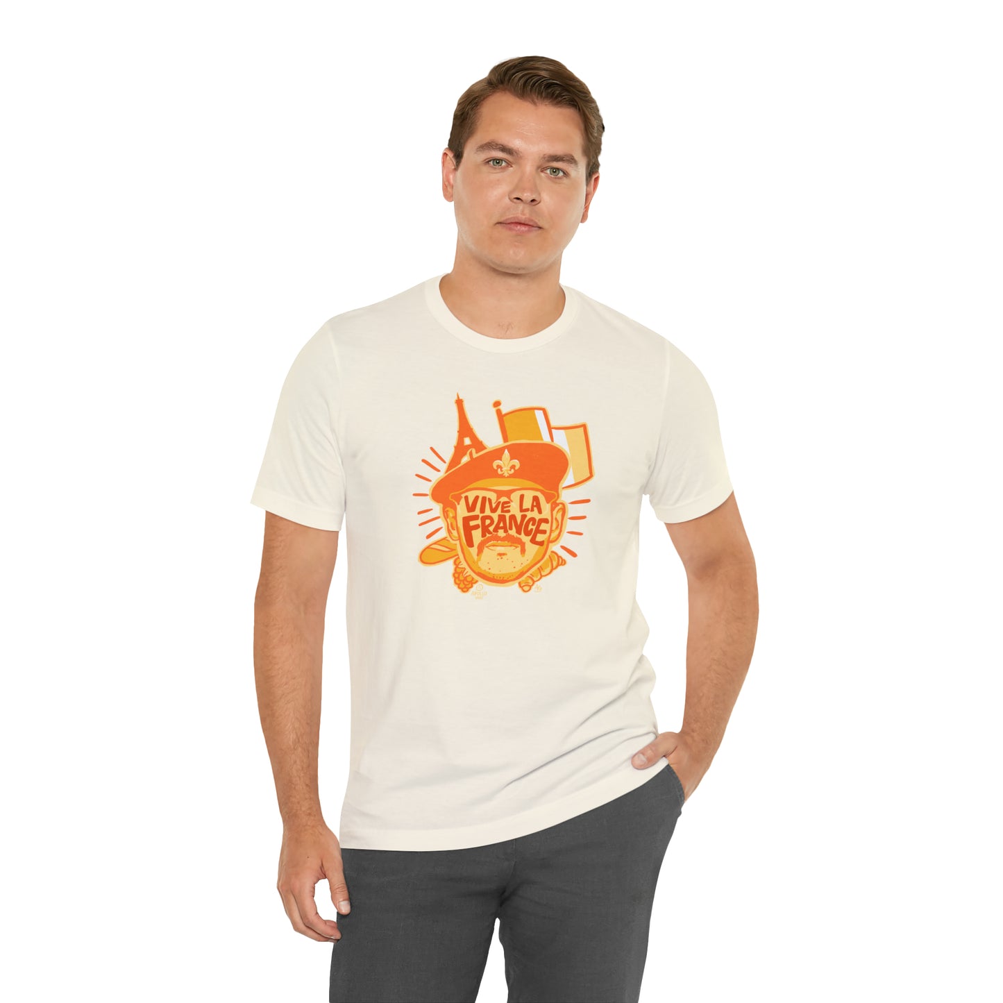 Vive La France Unisex Jersey Tee