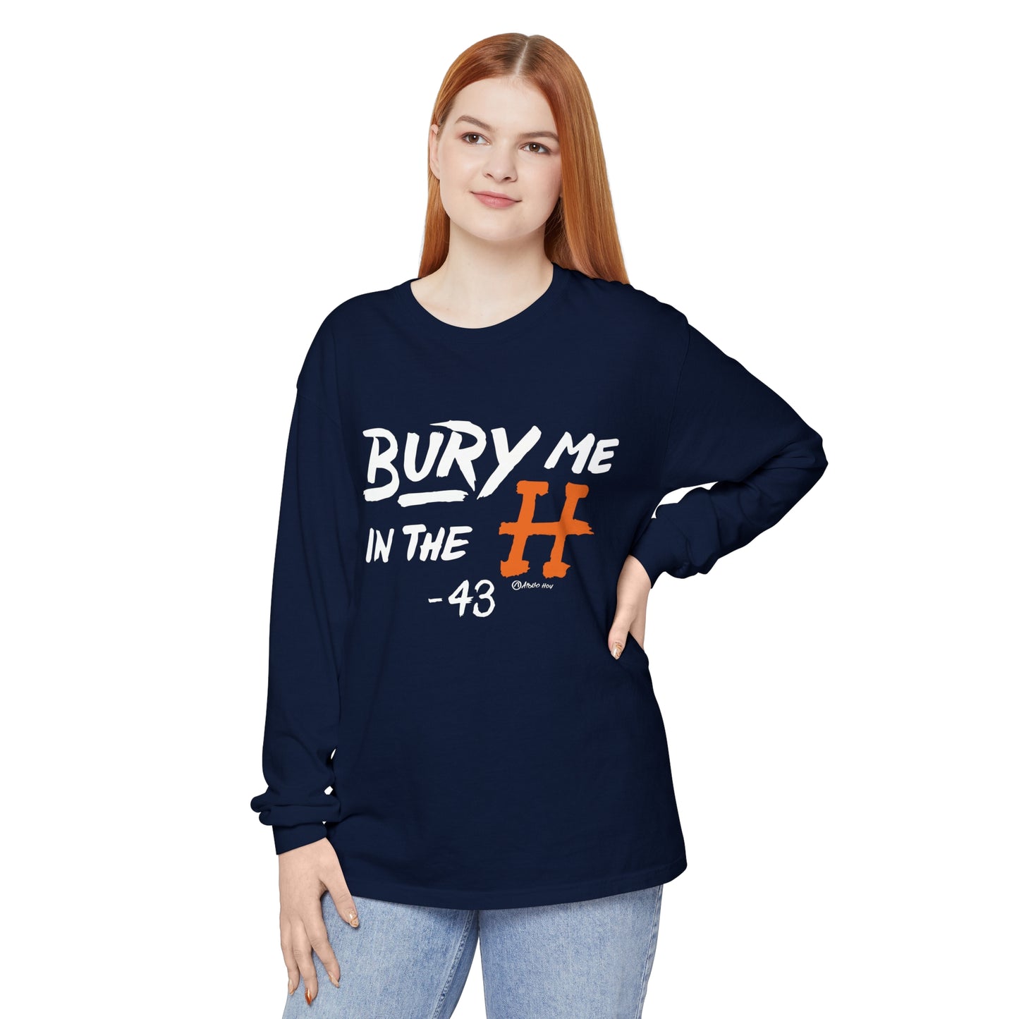 Bury Me In The H Long Sleeve Tee