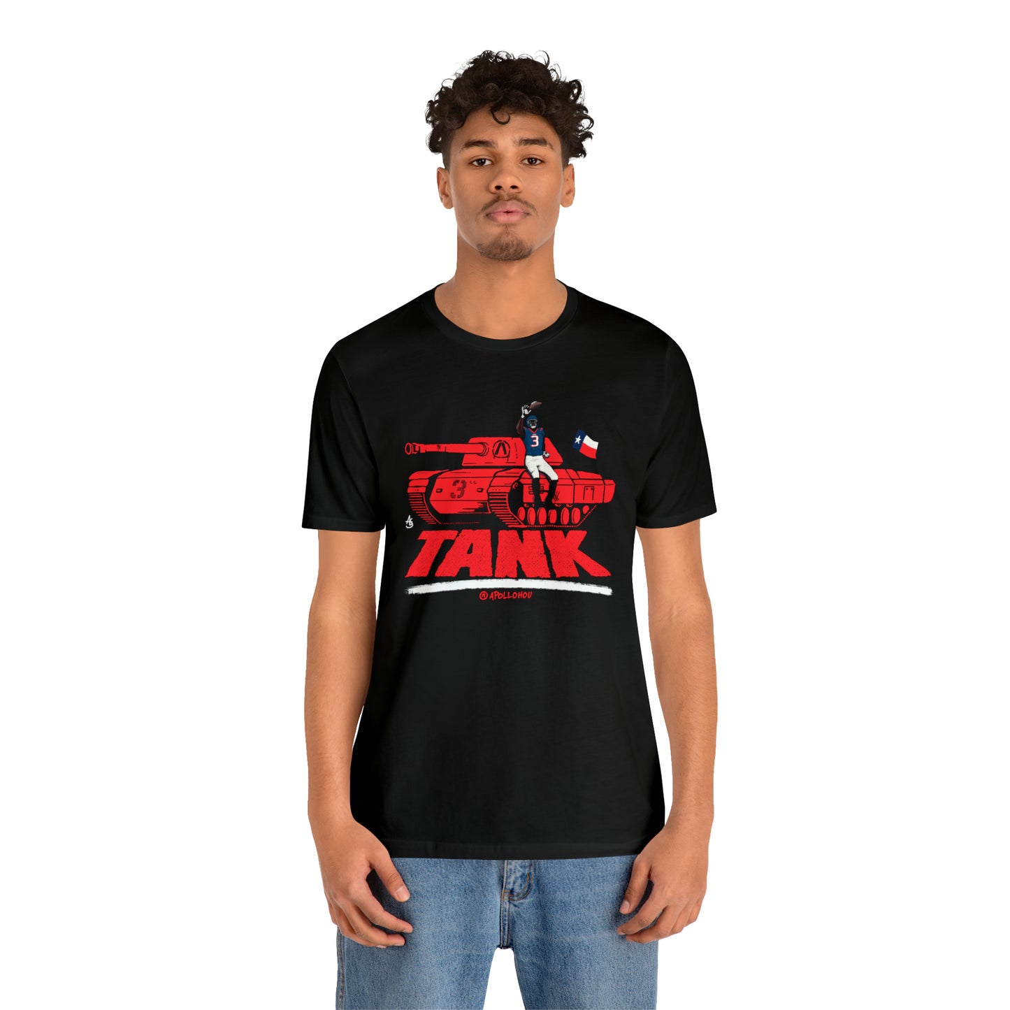 TANK On A TANK Unisex Jersey Short Sleeve Tee