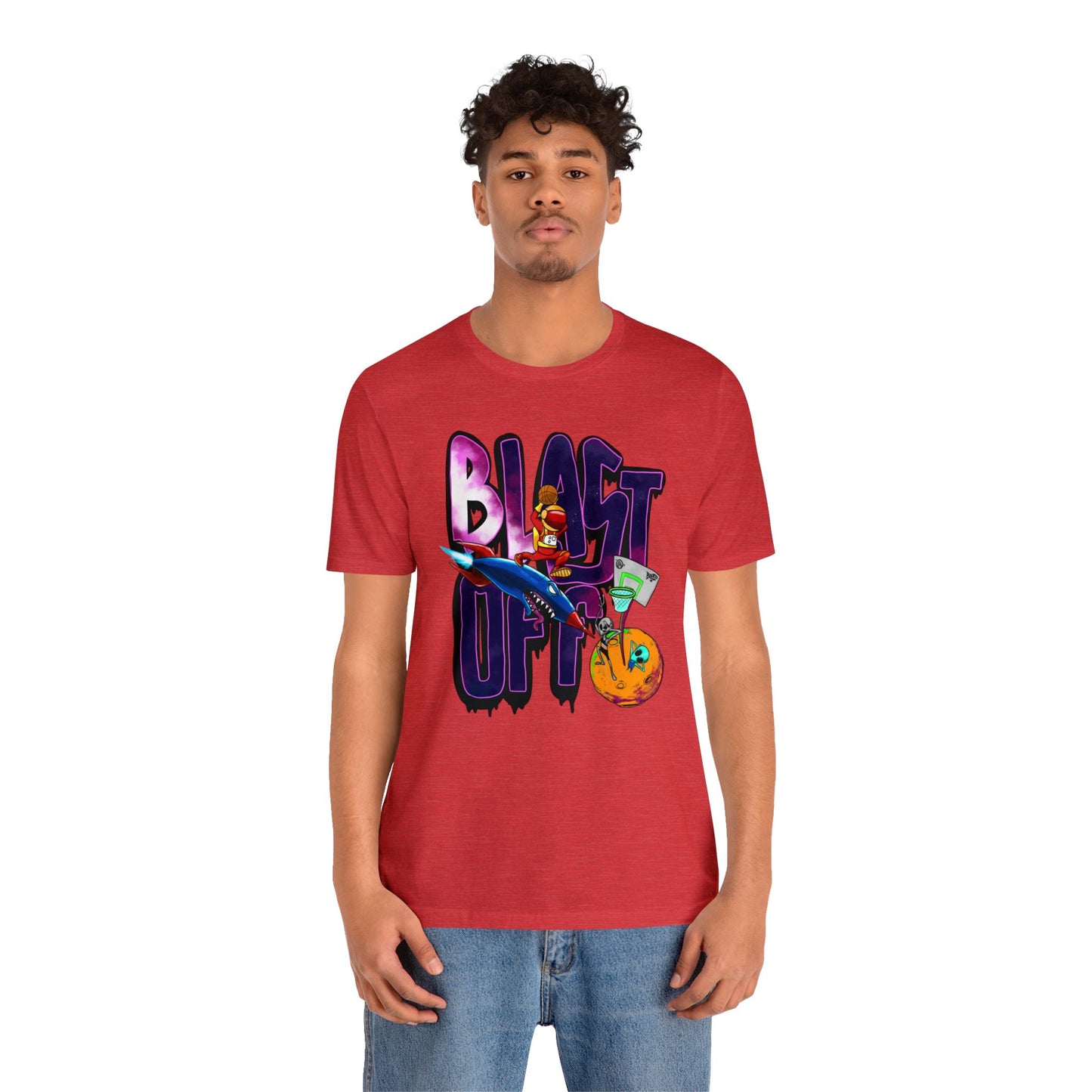 Blast Off Unisex Jersey Tee
