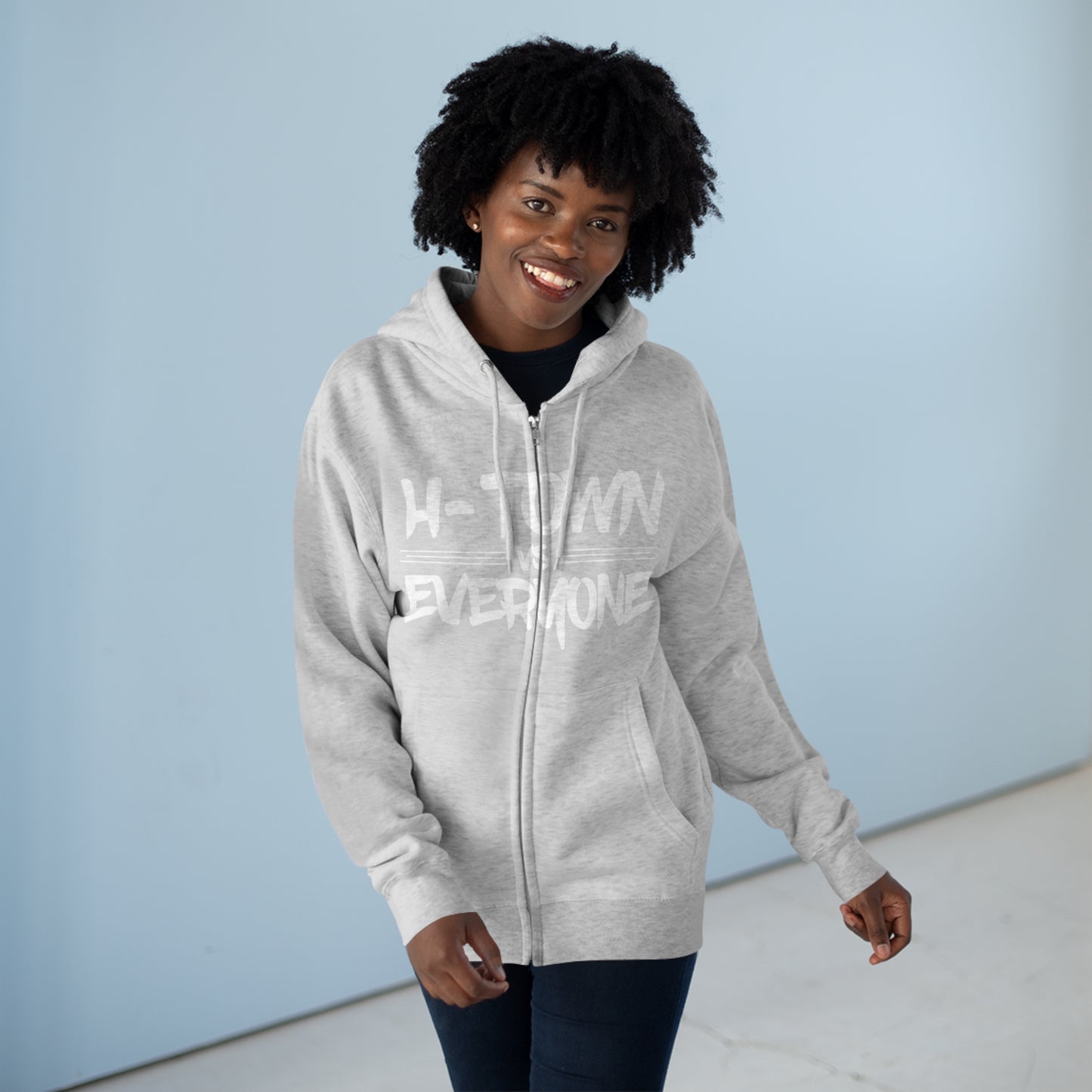H-Town vs Everyone Unisex Full Zip Hoodie