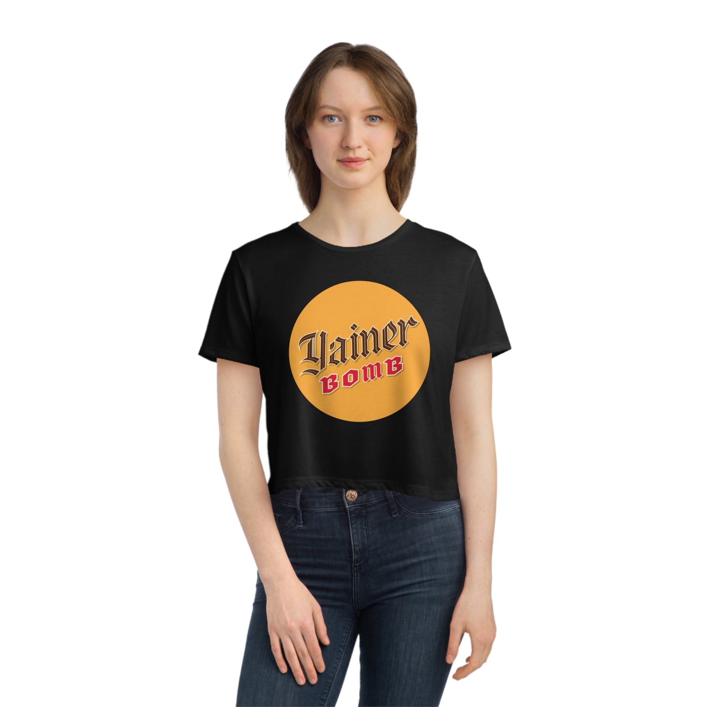 Yainer Bomb Cropped Tee