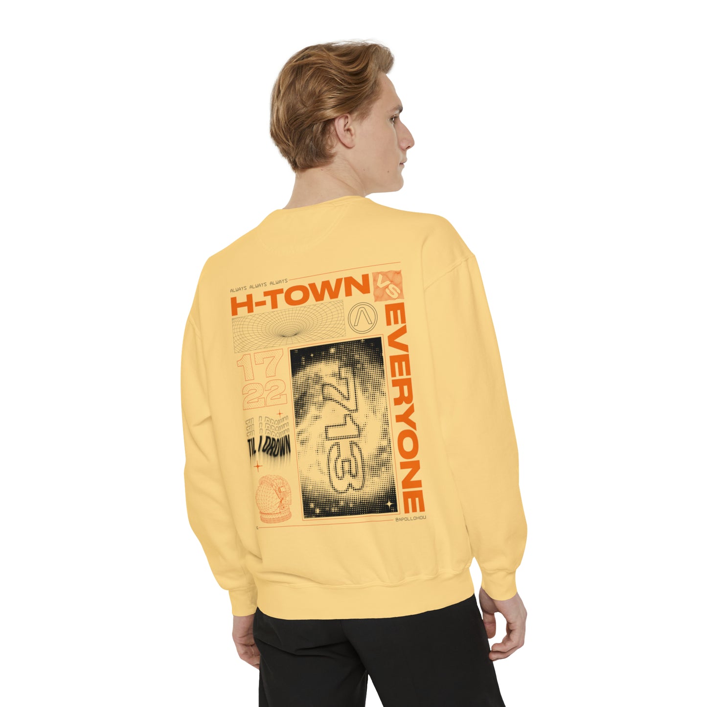 H-Town Always (Nova) Unisex Comfort Colors Sweatshirt