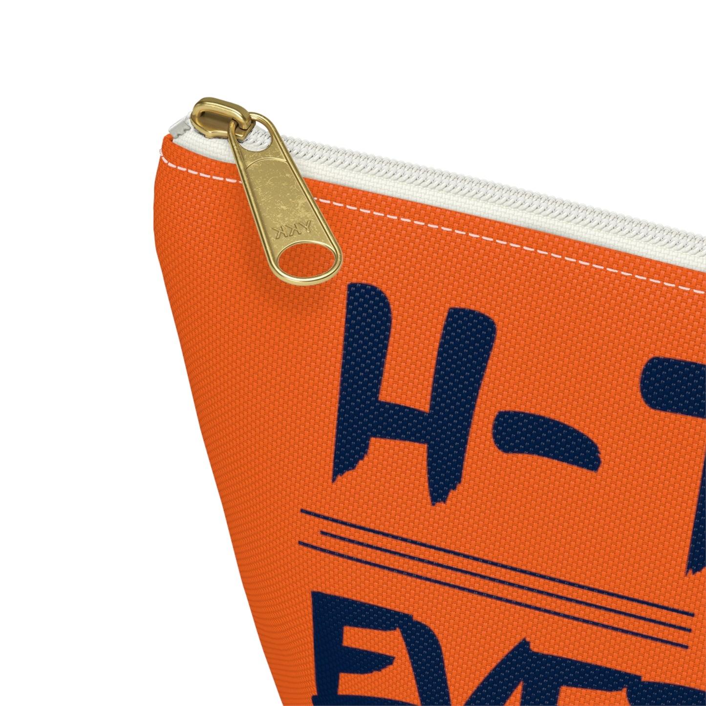 H-Town vs Everyone Zipper Pouch - Orange