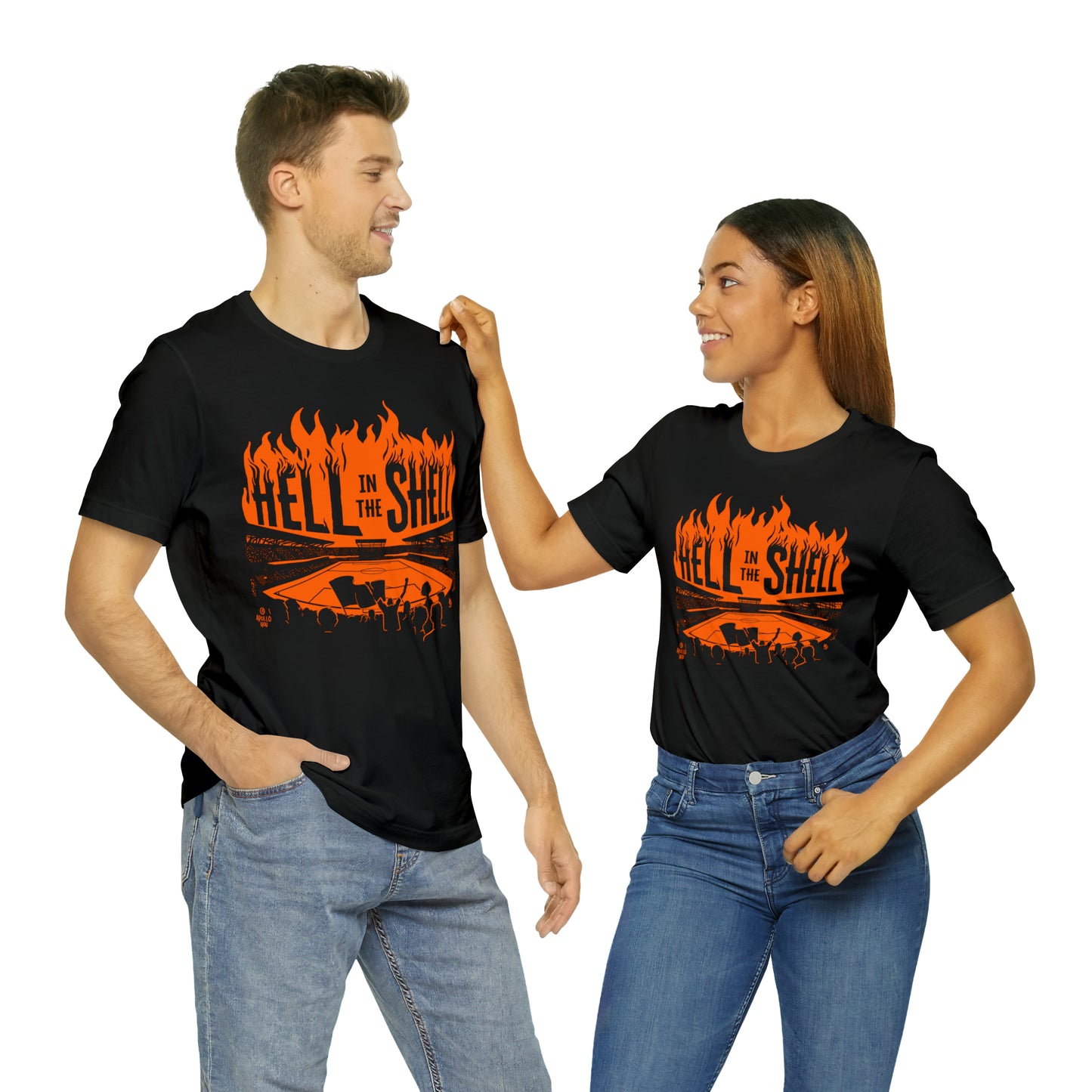 Hell In The Shell Unisex Jersey Short Sleeve Tee