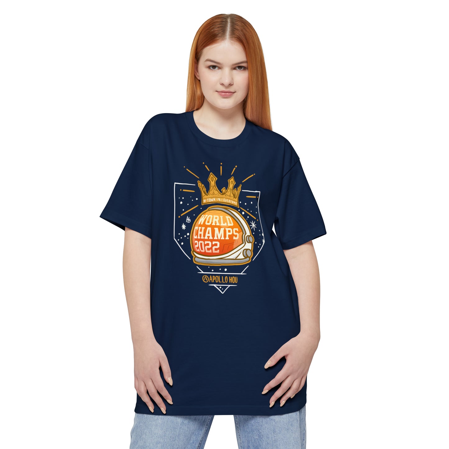 World Champs 2022 Spaceman Helmet BIG & TALL Unisex Tall Beefy-T® T-Shirt