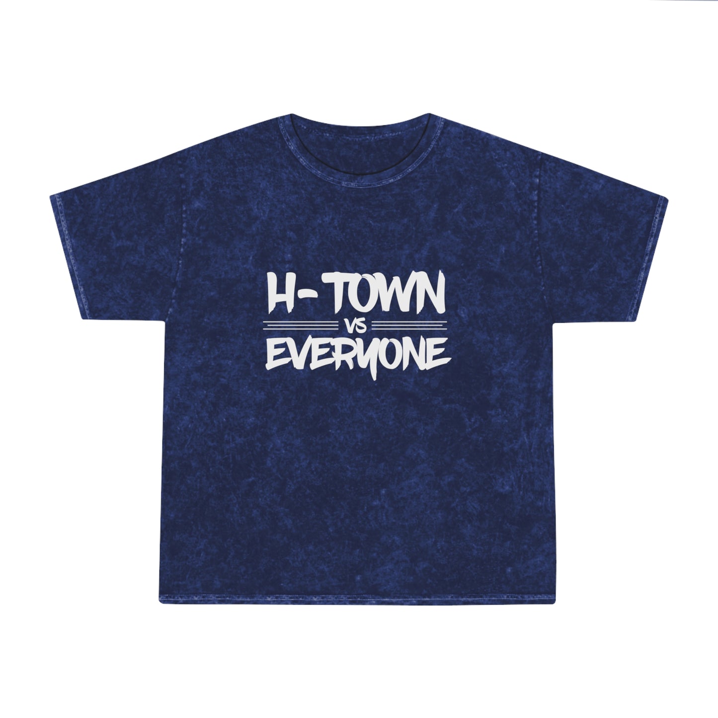 H-Town vs Everyone Unisex Mineral Wash T-Shirt