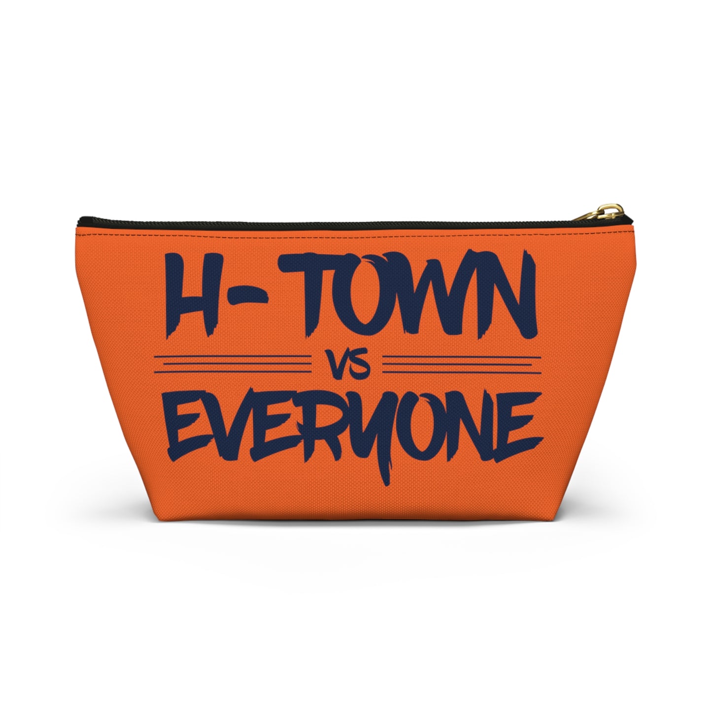 H-Town vs Everyone Zipper Pouch - Orange