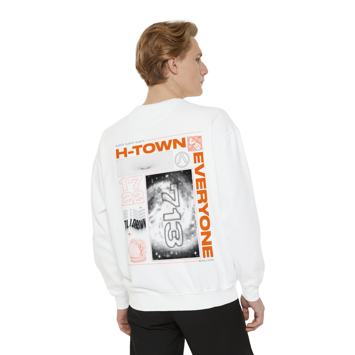 H-Town Always (Nova) Unisex Comfort Colors Sweatshirt
