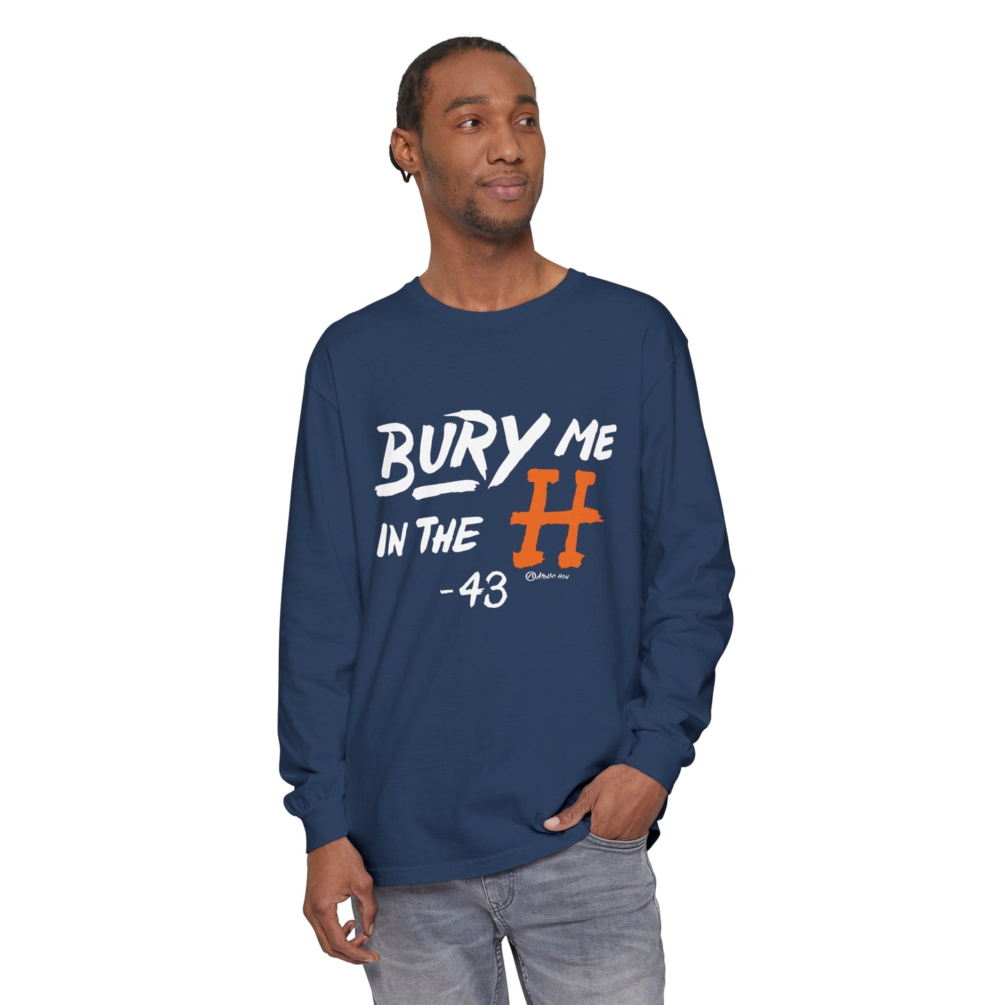 Bury Me In The H Long Sleeve Tee