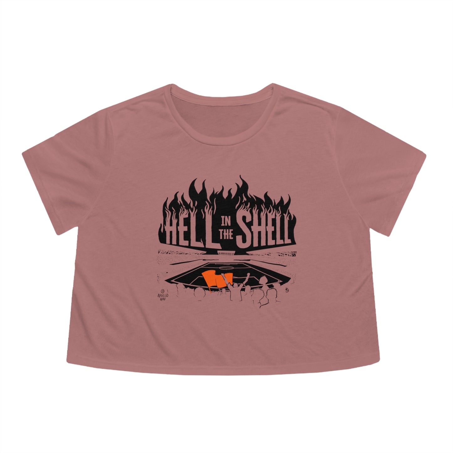 Hell In The Shell Cropped Tee