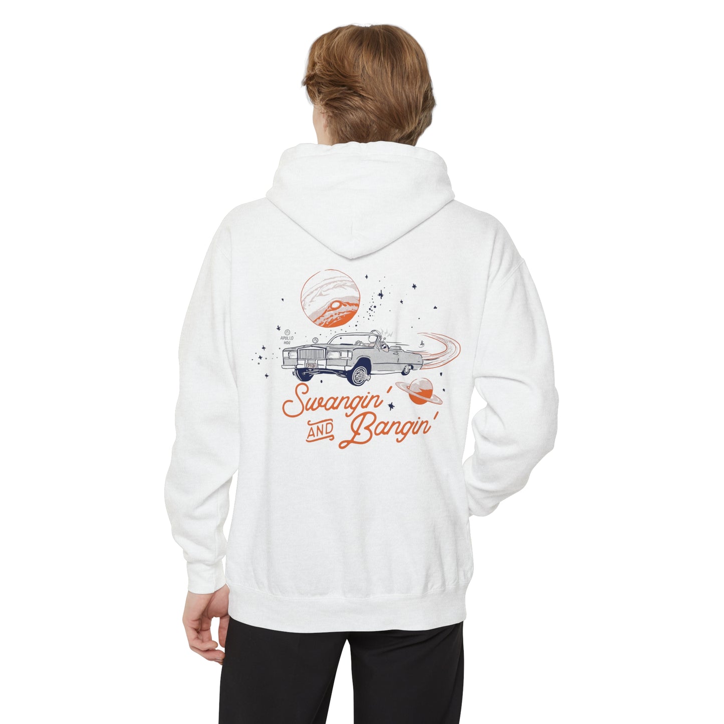 Swangin & Bangin (Saturn) Unisex Comfort Colors Hoodie