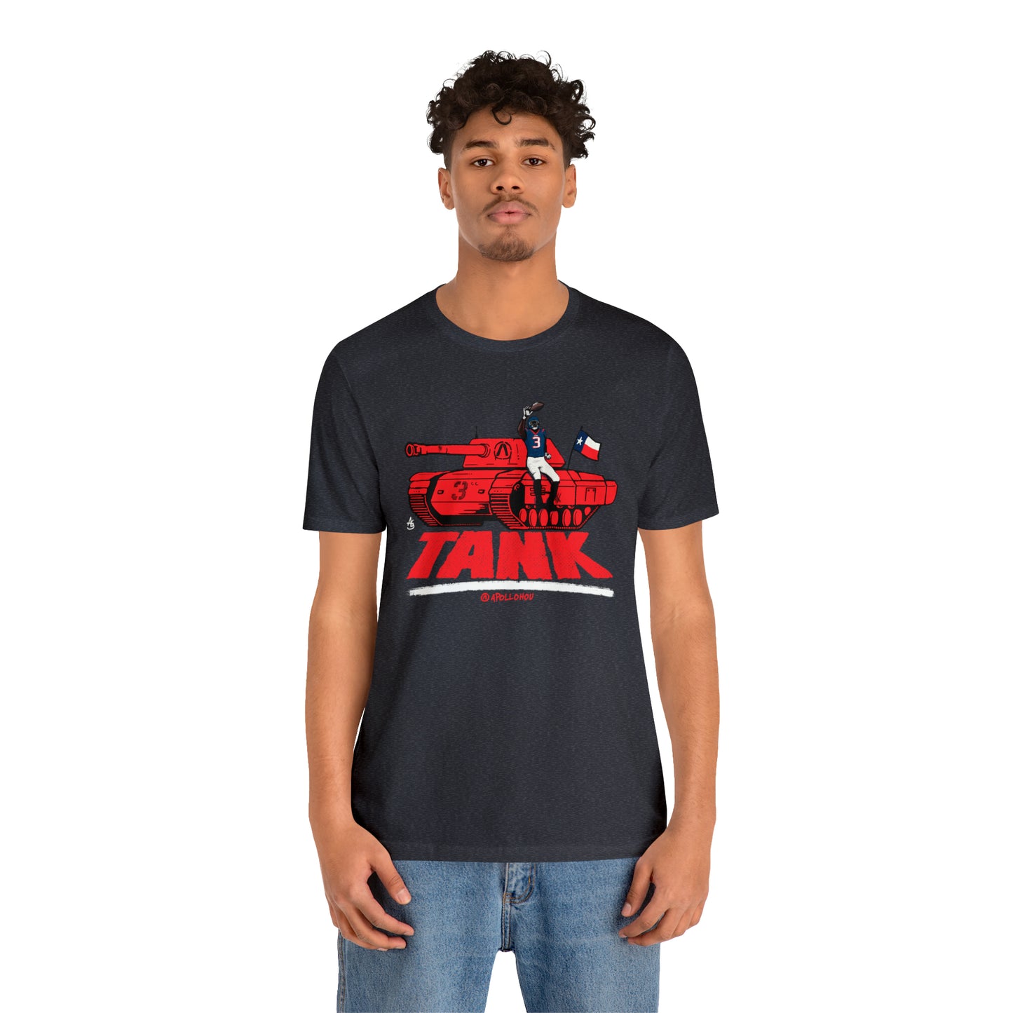 TANK On A TANK Unisex Jersey Short Sleeve Tee