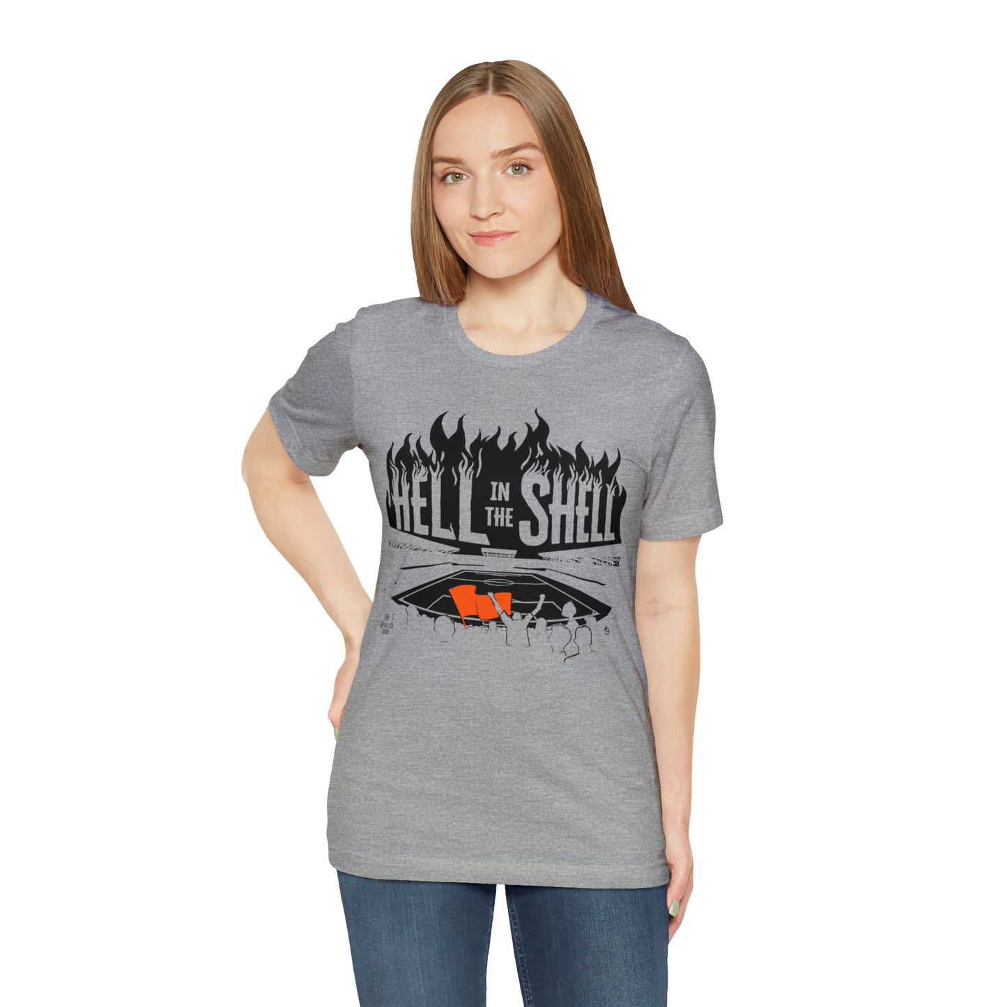 Hell In The Shell Unisex Jersey Short Sleeve Tee