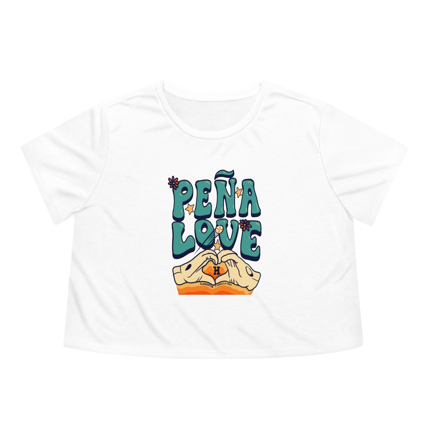 Peña Love Cropped Tee