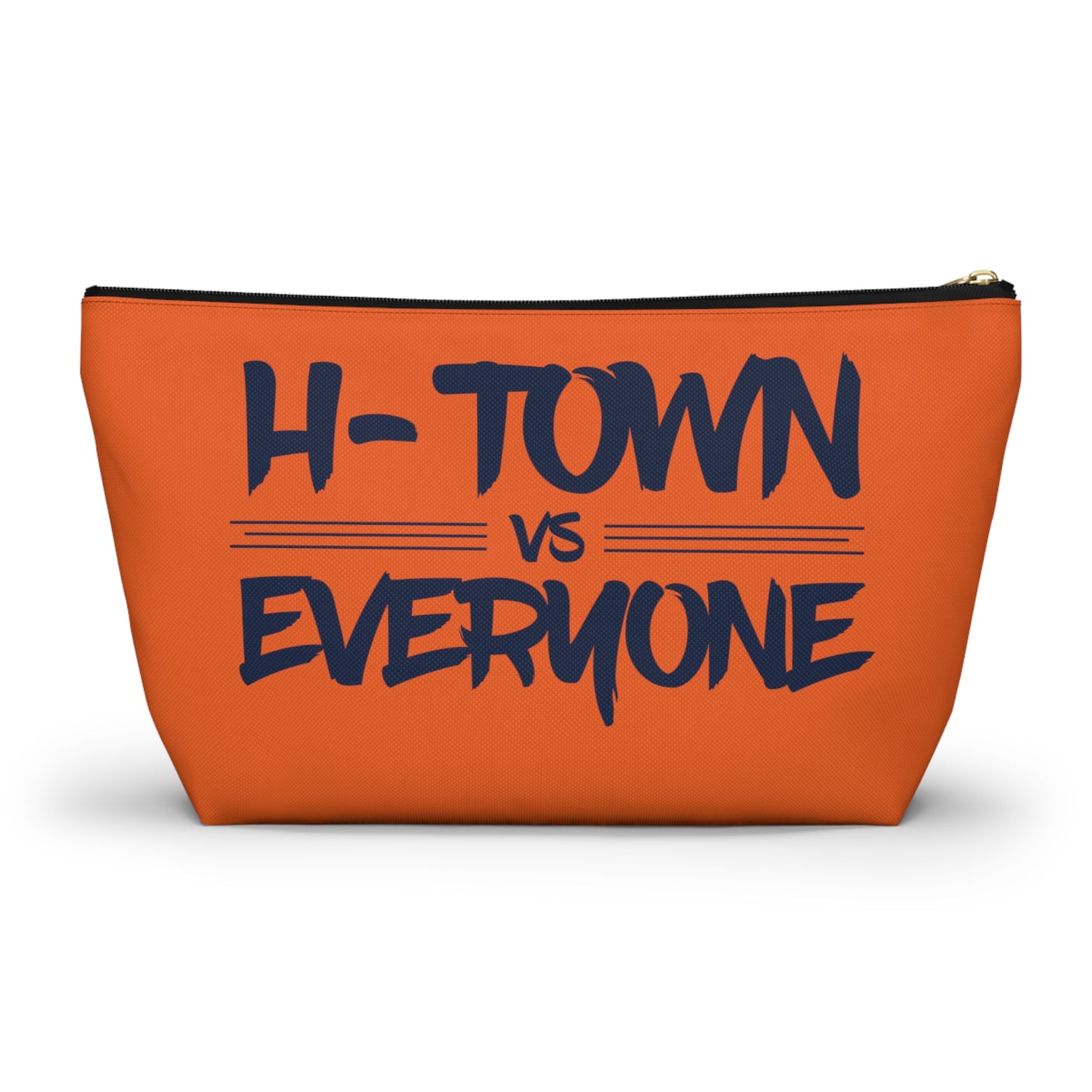 H-Town vs Everyone Zipper Pouch - Orange