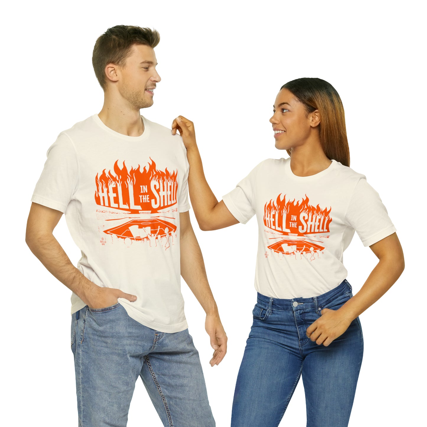 Hell In The Shell Unisex Jersey Short Sleeve Tee