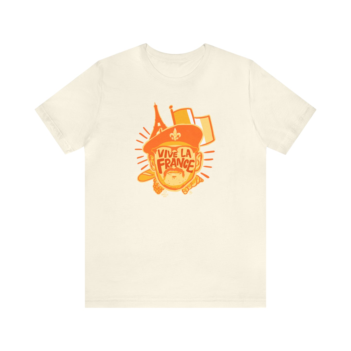 Vive La France Unisex Jersey Tee