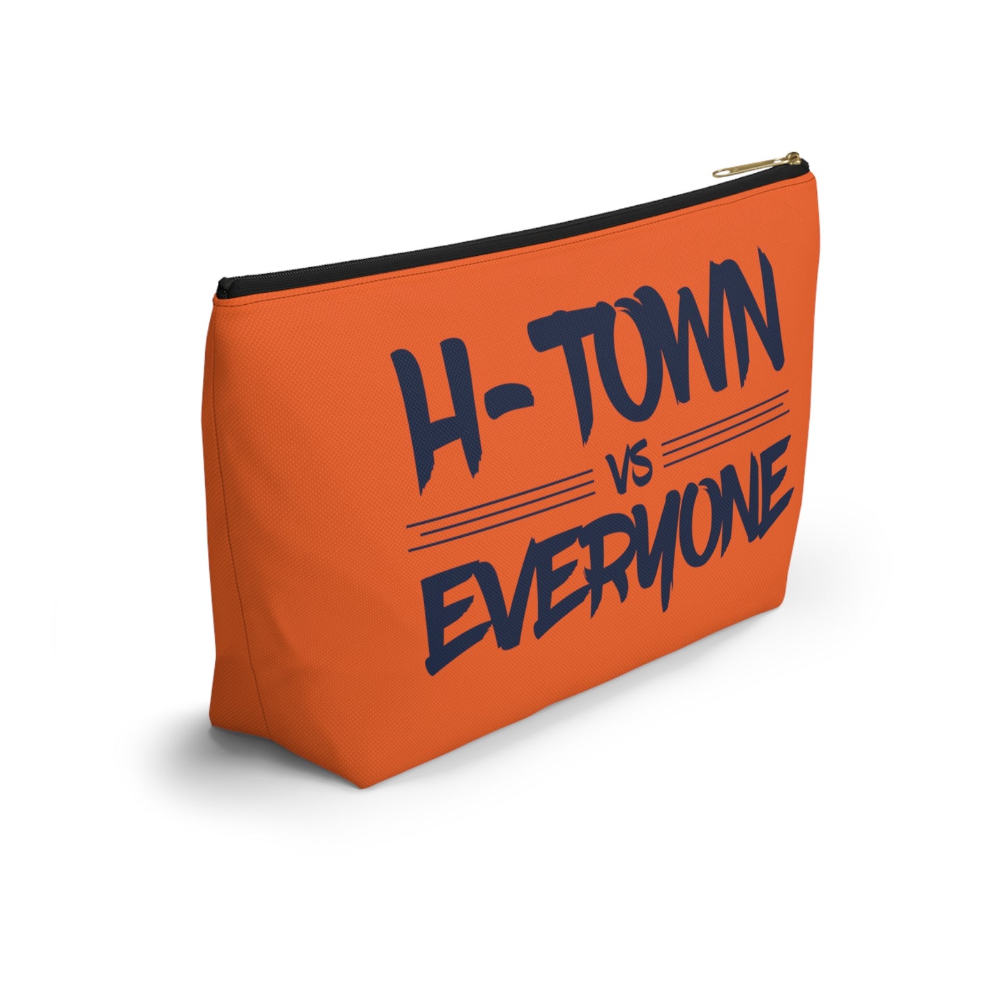 H-Town vs Everyone Zipper Pouch - Orange