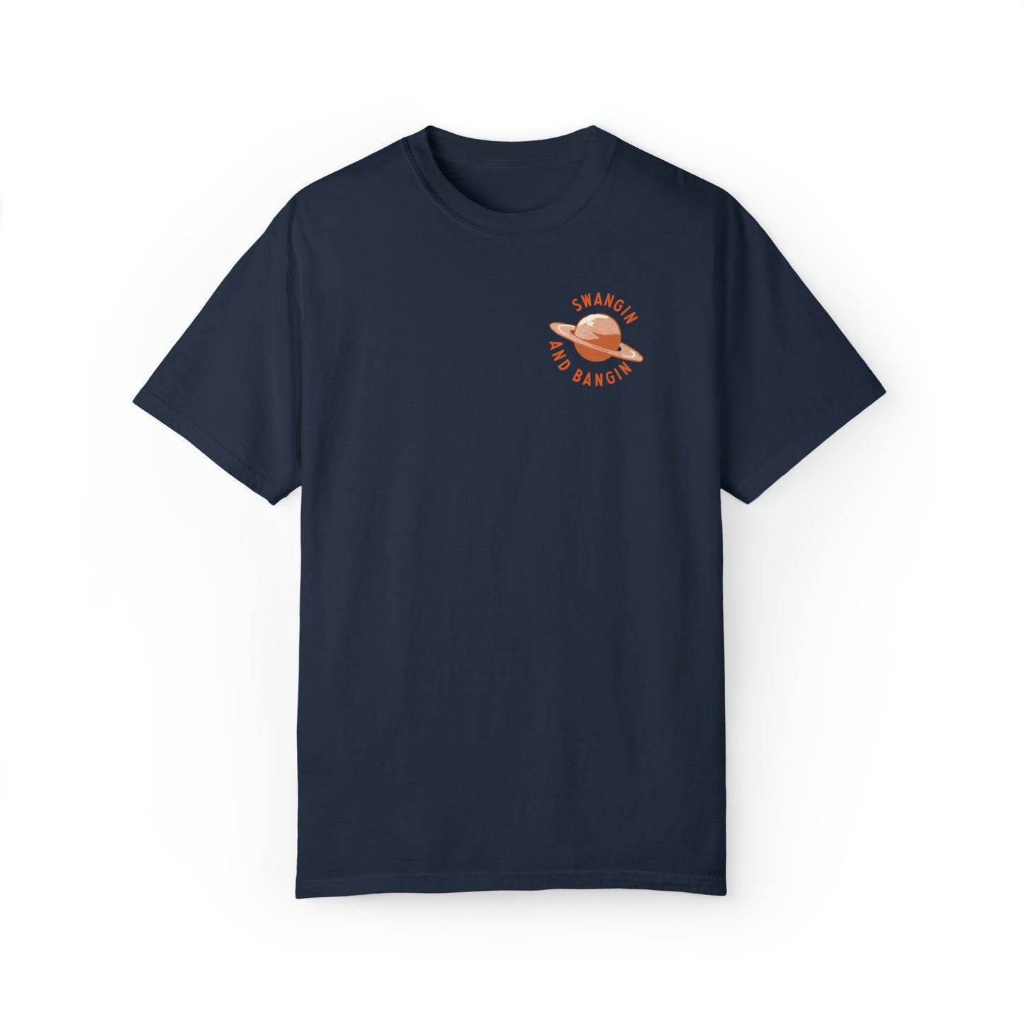 Swangin & Bangin (Saturn) Unisex Comfort Colors T-shirt
