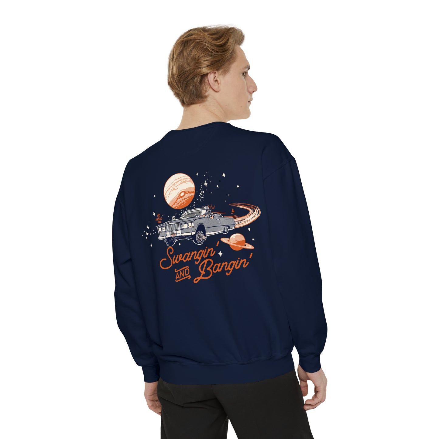 Swangin & Bangin (Saturn) Unisex Comfort Colors Sweatshirt