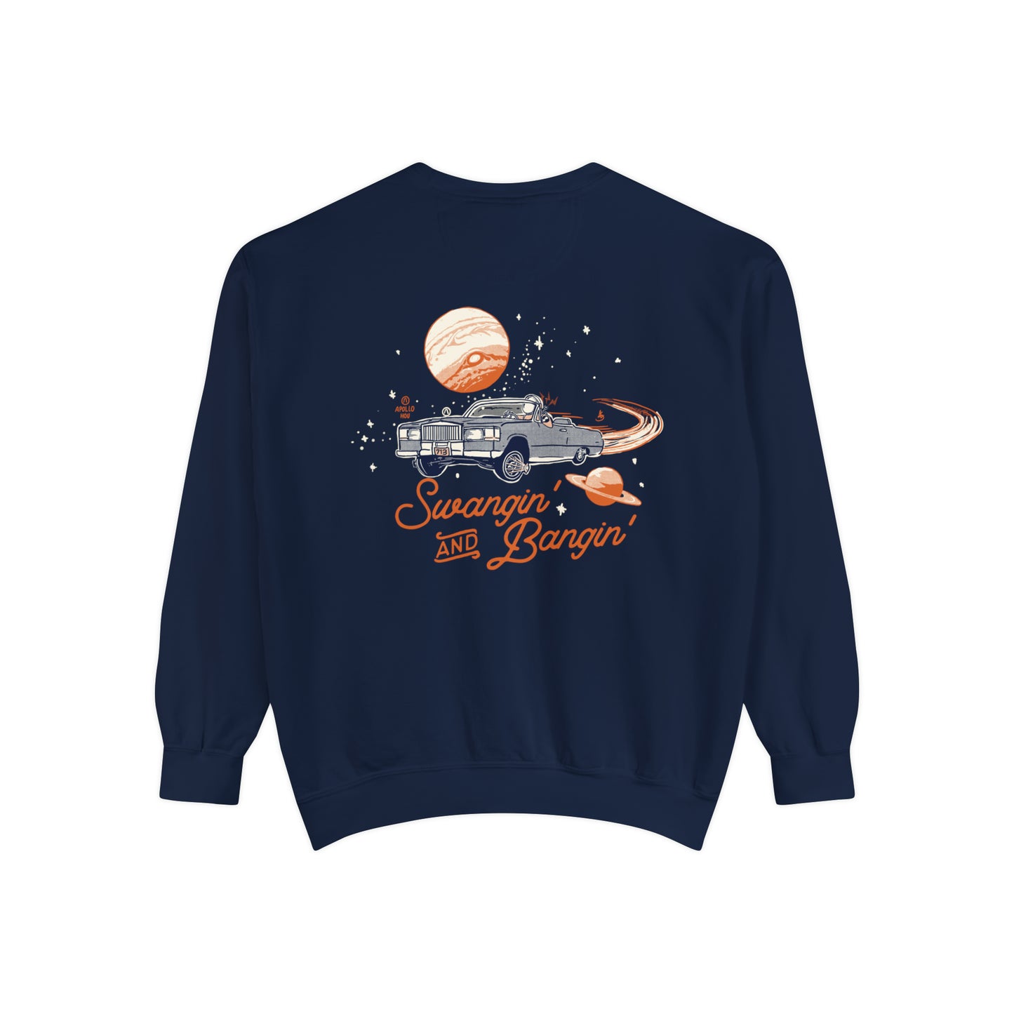 Swangin & Bangin (Saturn) Unisex Comfort Colors Sweatshirt