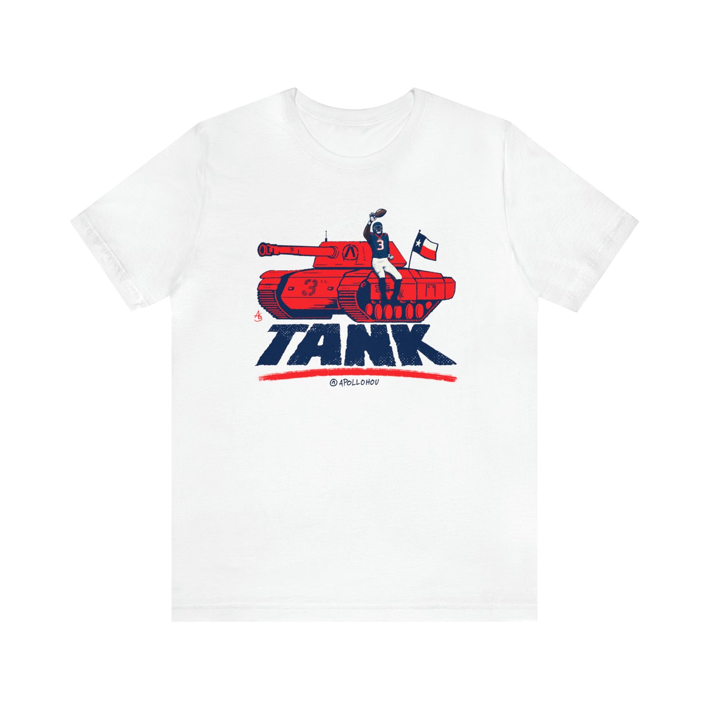 TANK On A TANK Unisex Jersey Short Sleeve Tee