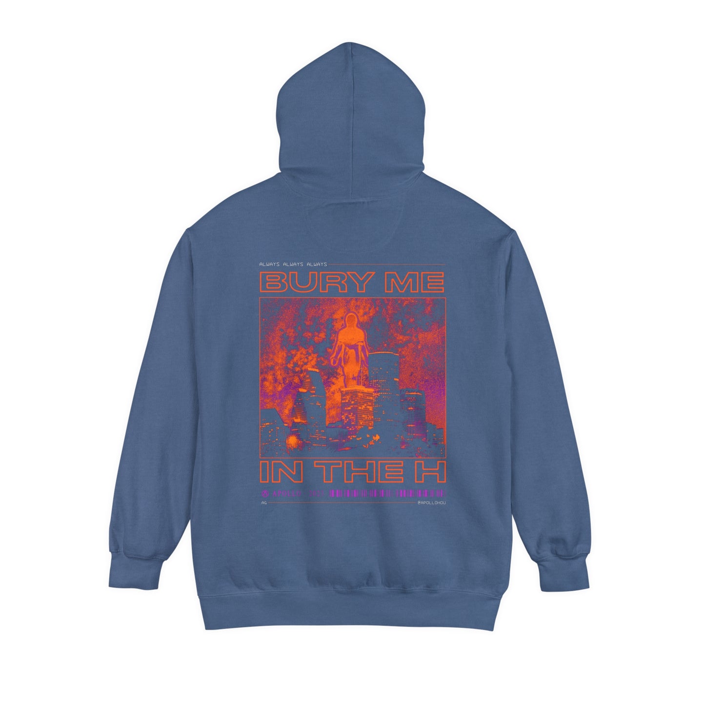 Bury In The H (Nova) Unisex Comfort Colors Hoodie