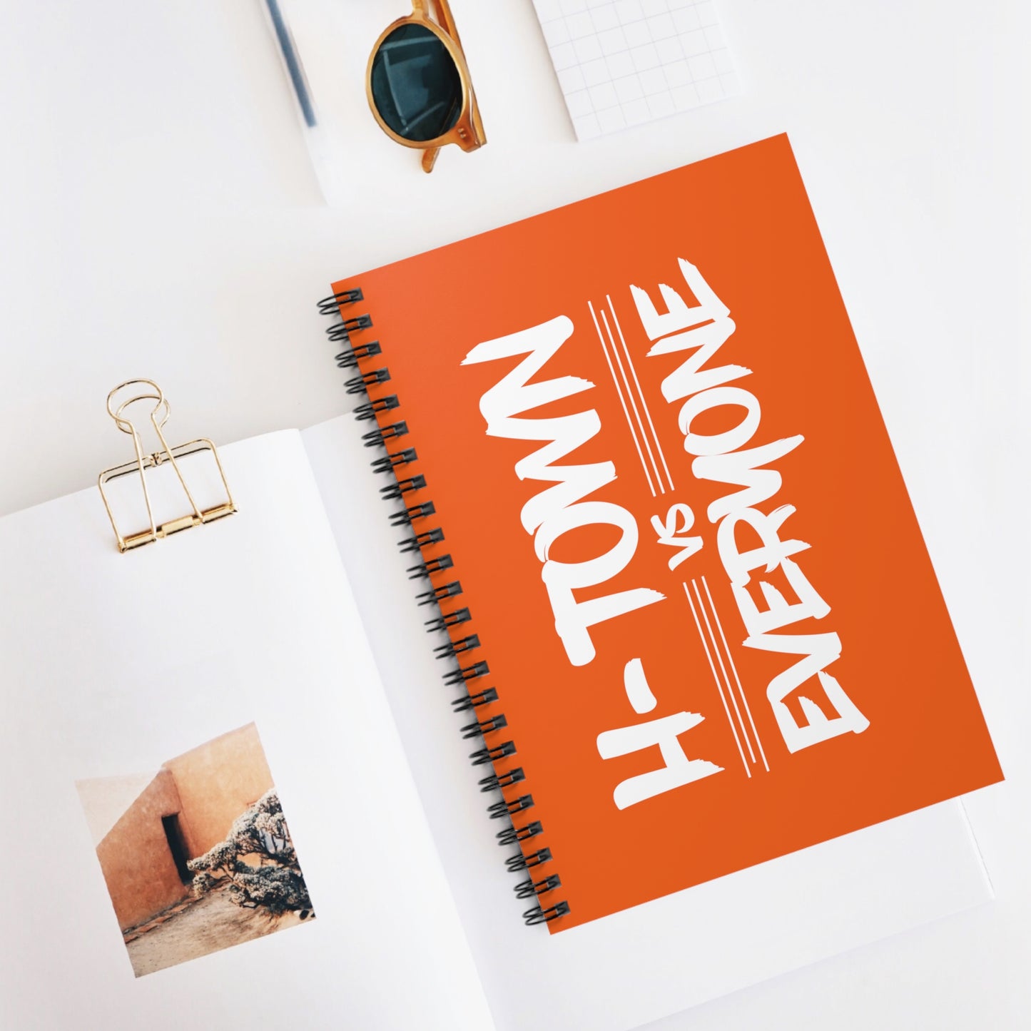 H-Town vs Everyone Spiral Notebook