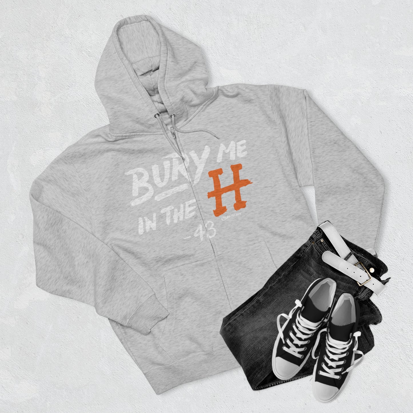 Bury Me in the H Unisex Full Zip Hoodie
