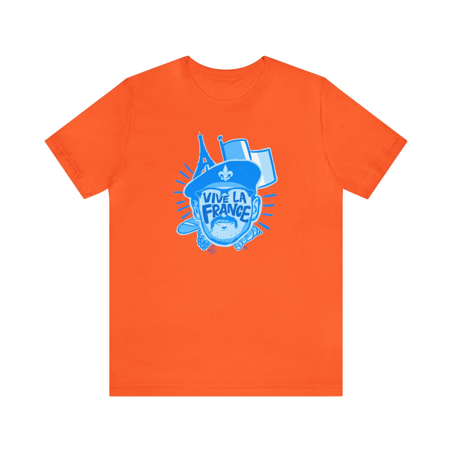 Vive La France Unisex Jersey Tee
