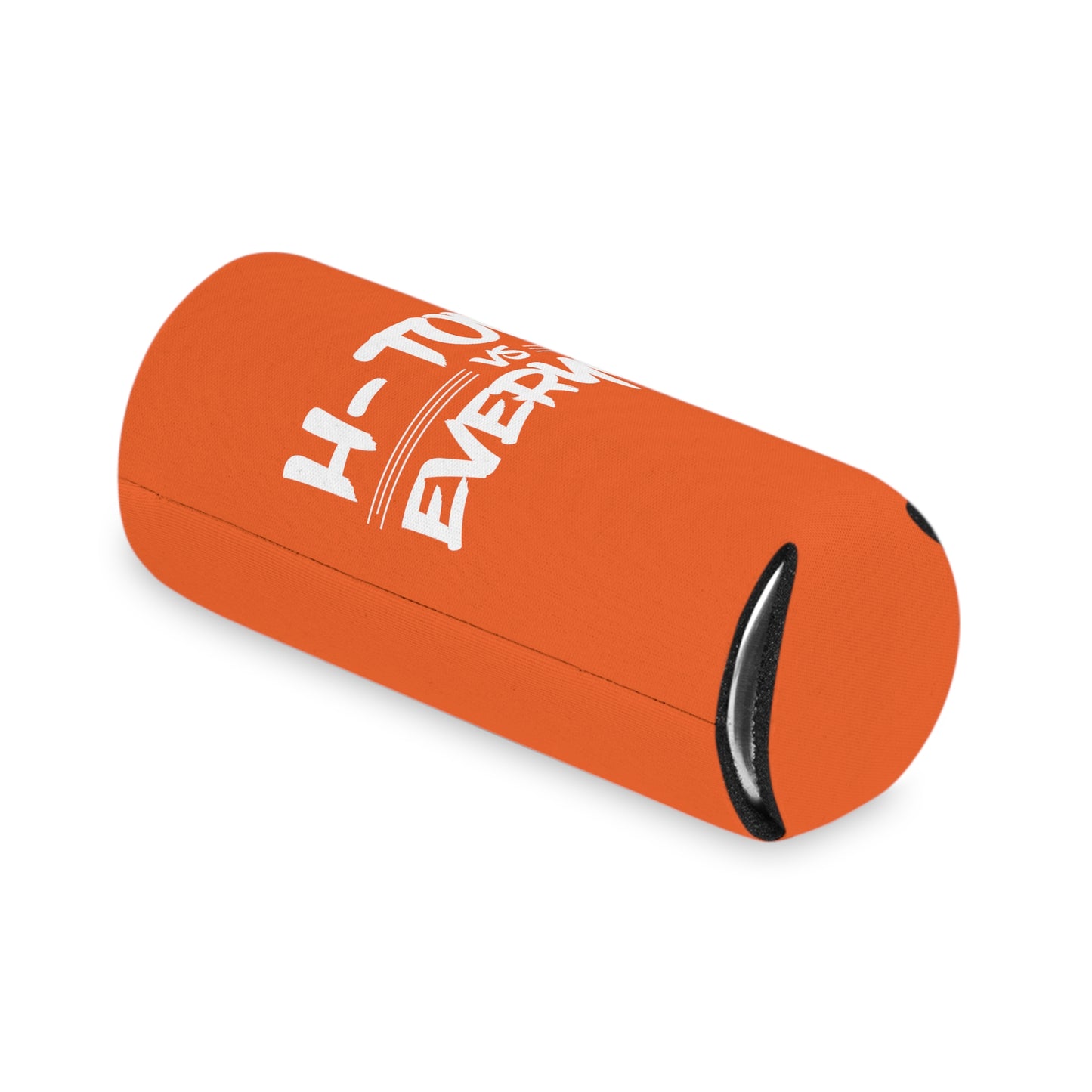 H-Town vs Everyone Orange Slim Can Koozie